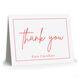 Border Thank You Folded Note Cards - Letterpress Image 3 of 3